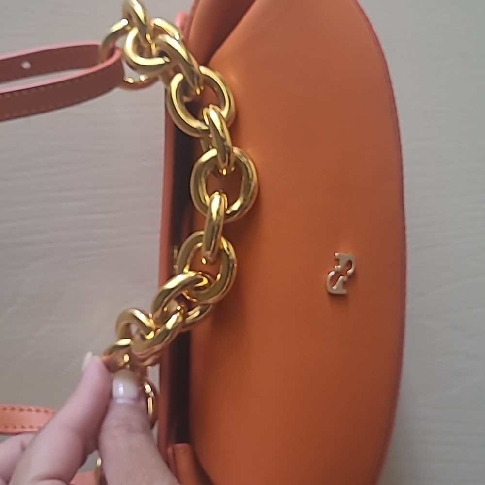 Yuzefi Dinner Roll Tote Bag Orange - Picture 7 of 10